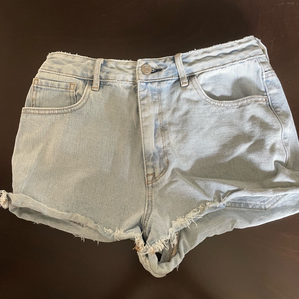 PacSun Denim High Rise Festival Shorts